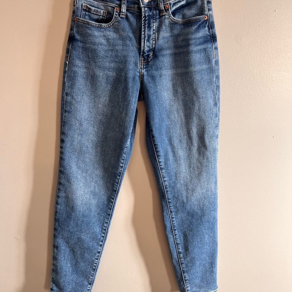 Old Navy Blue Straight Leg Jeans